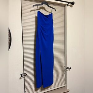 NWT lulu’s royal blue maxi dress